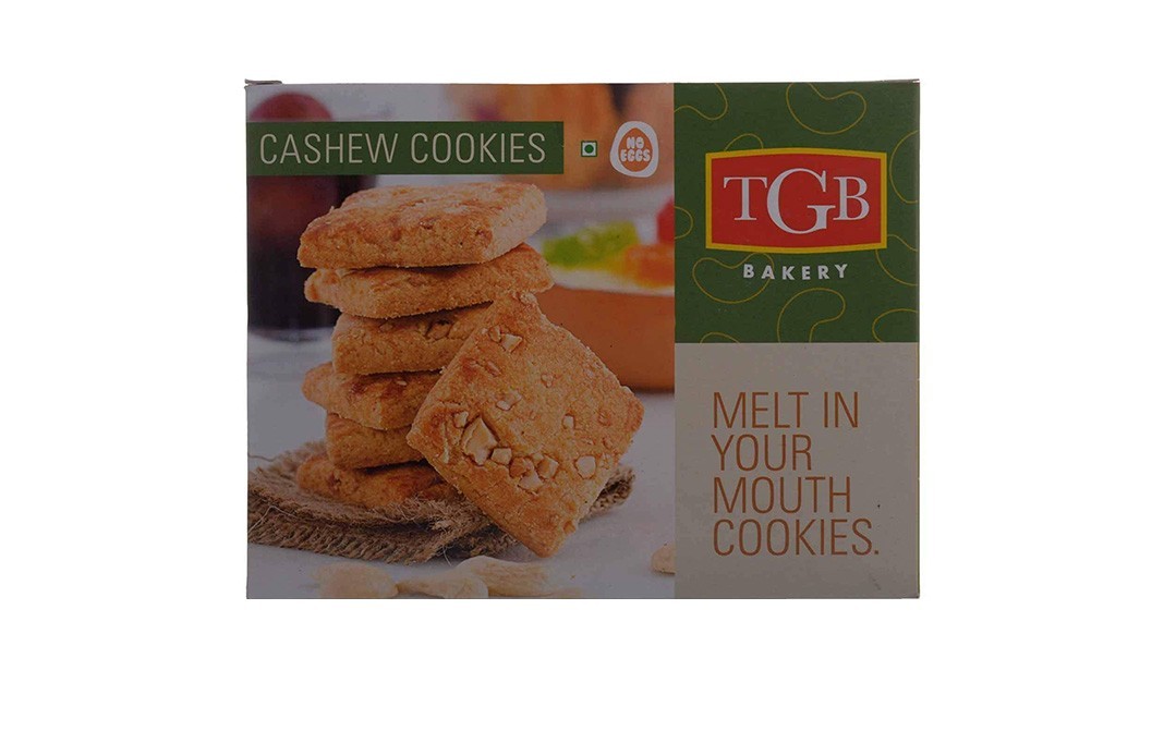 TGB Cafe 'n Bakery Cashew Cookies    Box  200 grams